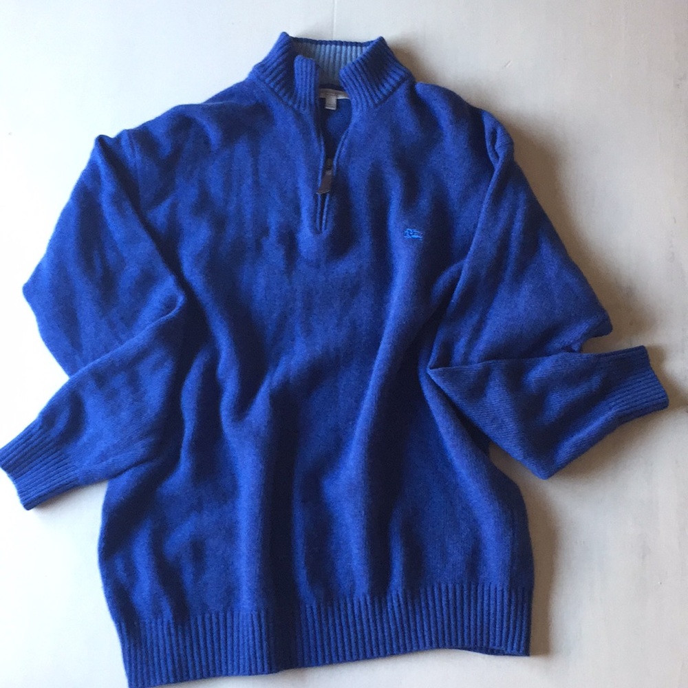 Burberry Half Zip Sweater